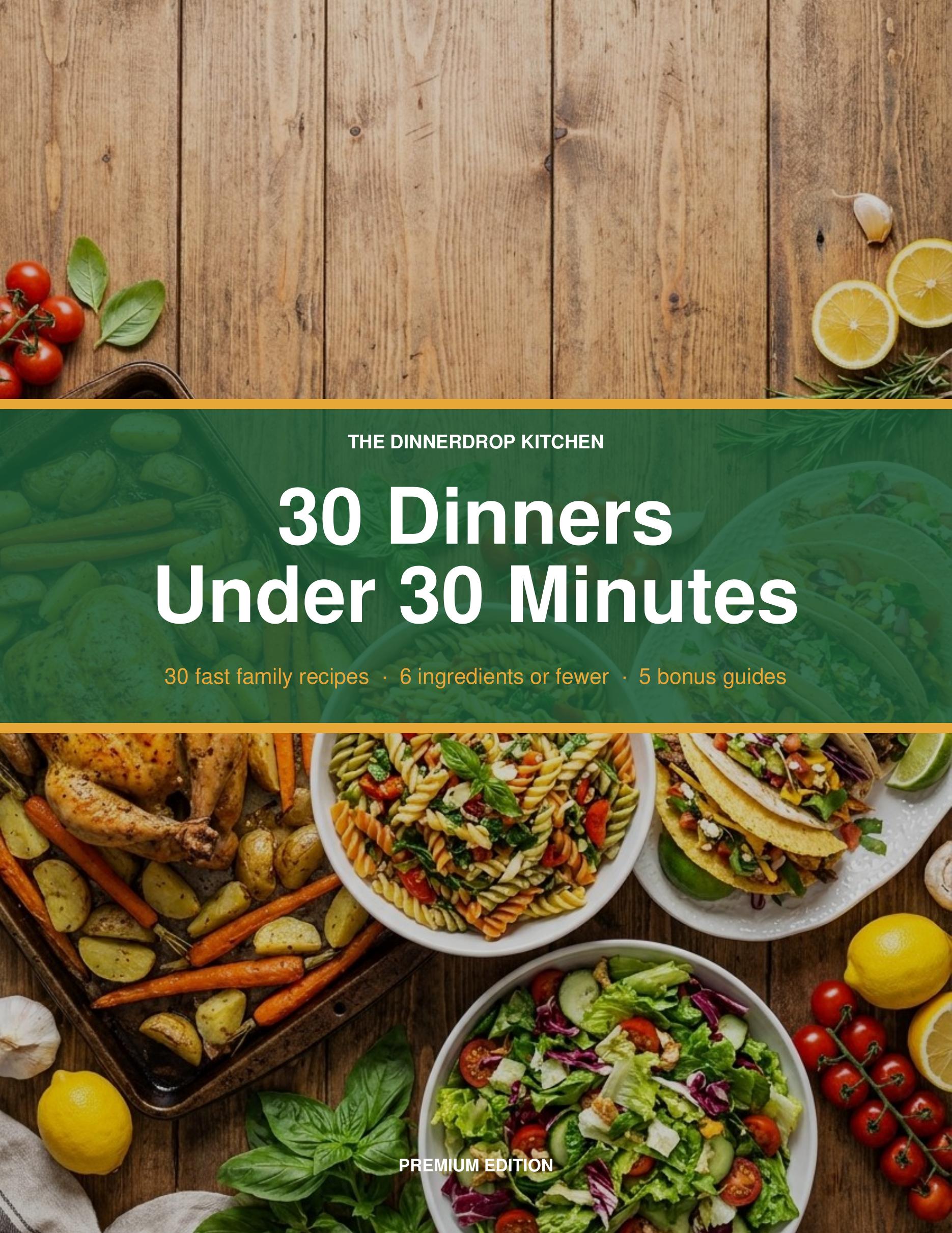 30 Dinners Under 30 Minutes